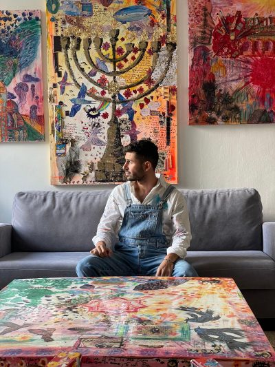 UBAB with select pieces celebrating Jewish life.